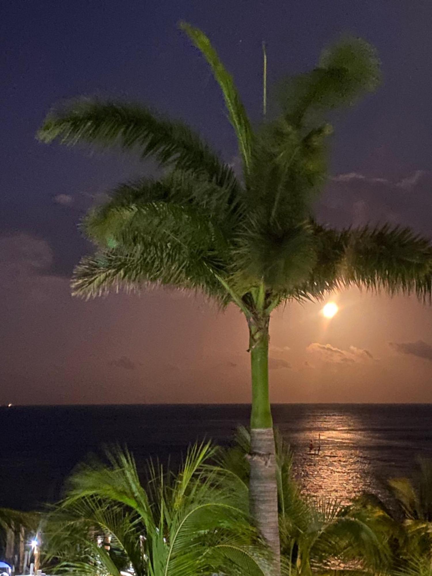Front Beach Private Room With Shared Bathroom Cancun Bagian luar foto